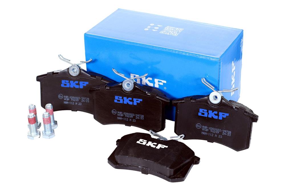 Jeu de 4 plaquettes de frein SKF ref. VKBP 90209
